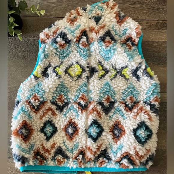 SOLD Patagonia Retro Pile Fern Dell Vest, 2T - Picture 6 of 6